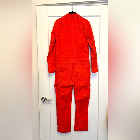 Wildfang Bright Red Jumpsuit - Picture 4 of 5